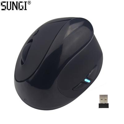 中国 Wireless Vertical Mouse Right Hand Use Desktop Wireless Mouse With USB Storage Ergonomic Mouse Vertical 販売のため