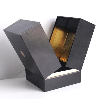 China Hot New Products Recyclable Double Open Box Custom Double Door Open Perfume Jewelry Box Packaging for sale