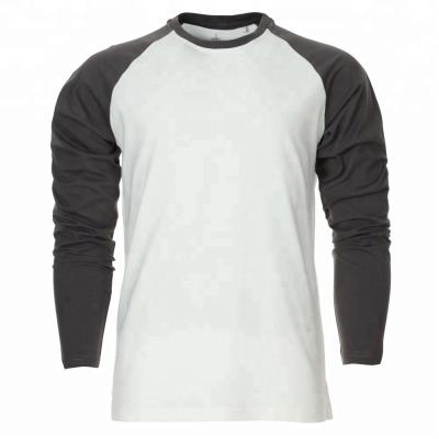 China Anti-pilling Sports 3/4 Long Sleeve Plain Raglan T Shirts For DIY Logo for sale