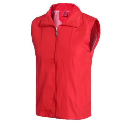 China Voluntary anti-pilling plain waterproof 100 polyester anti-wrinkle vest for sale