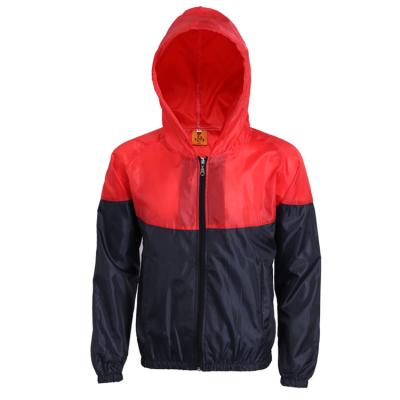 China Breathable Bulk Wholesale Hooded Polyester Anorak Lightweight Jackets for sale