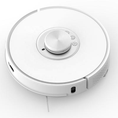 China Newest Auto-recharging laser navigation robot vacuum cleaner with 5200mah lithium battery Comtiable with Tuya cloud APP control for sale