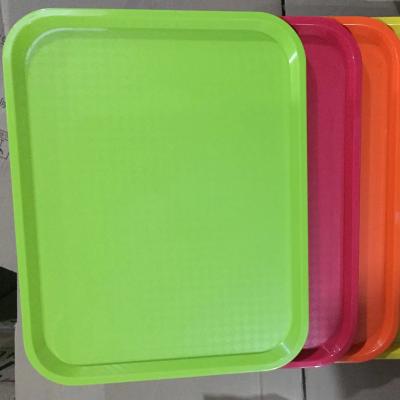 China Cheap 100% TRAY Trade School Dining Shop Hotel Insurance Melamine Fast Food Plastic Serving Tray Plastic Tray for sale