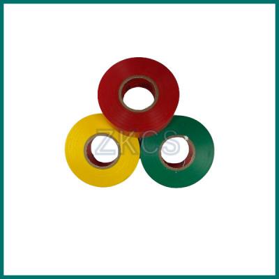 Chine Tape isolante électrique en PVC de 18 mm*0,18 mm*20 m pour l'isolation des joints de fil autour de 600 v à vendre