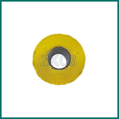 China Yellow arc resistance Silicone Self-Fusing Tape for 15KV cable heads insulation and protection for sale