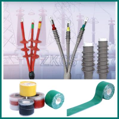 China Self-Fusing Silicone Rubber Tape work as an protection of terminating high-voltage cables zu verkaufen