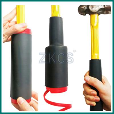 Chine Texture non slip, anti skid, cold shrink tube EPDM grip anti-slip tubing for hand tool protection à vendre