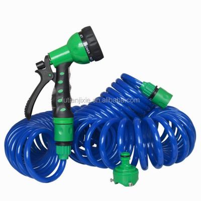 China Adjustable Expandable Coiled Water Hose Garden Tools Hose for sale