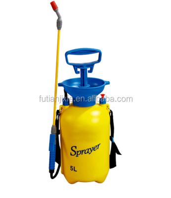 China Flexible Trigger 5L Pressure Garden Hose Sprayer Single-shoulder Garden Pressure Sprayer For Agriculture for sale