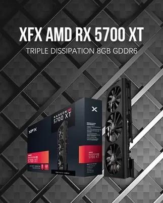 China 2560 der Kern-GPU Grafikkarte-Server Bergbau-der Anlagen-ETH des Bergbau-RX 5700 XT zu verkaufen