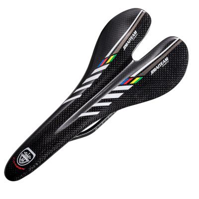 China JIMAITEAM Men's Ultralight 95g Carbon Saddles For MTB/road Bicycle Carbon Fiber Saddle for sale