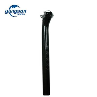 China 31.6mm / 27.2mm Full Carbon Full Carbon Bicycle Seatpost OEM Carbon for sale