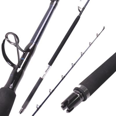 China SRF Nano TNR001 Large Section 100-200lb Fuji Rod 8'1 Tuna Guide Fishing Rod Tuna Trolling Rod for sale