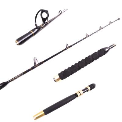 China Expoxy GMR127 Solid Game Fishing Rod with EVA Cross Handle and Butt Aluminum Rod Trolling Pole for sale