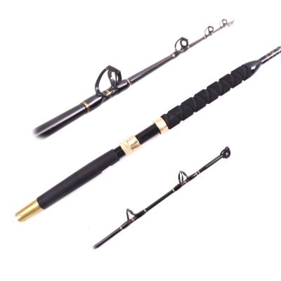 China Expoxy GMR126 Solid Game Fishing Rod with EVA Cross Handle and Aluminum Butt Trolling Fishing Rod for sale