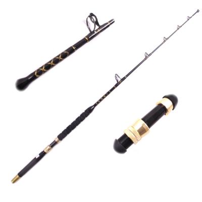 China Solid Expoxy GMR125 Game Fishing Rod with EVA Cross Handle and Aluminum Butt Trolling Fishing Tackle for sale