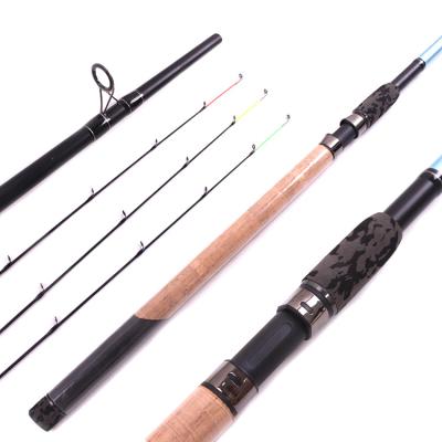 China FDR003 3 Tips Carbon Material Empty Fishing Rod Feeder Rod for sale