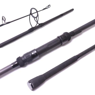 China CPR021 360 Big Carbon Guide 2sec Carp Rod Eva Handle Empty Pure Carbon Fishing Rod Carp Carbon Fiber for sale