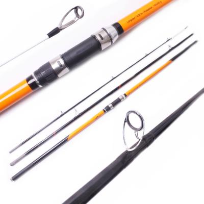 China SFR053 Chinese Manufacturer Carbon Surf Casting Carbon Fishing Surf Rod 4.2m for sale