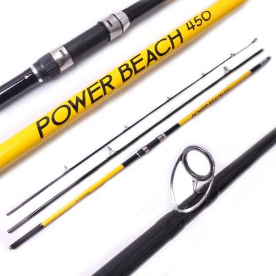 China SFR051 Carbon Surf Casting Rod Fuji Guide 3 Section Best Surfcasting Rod for sale