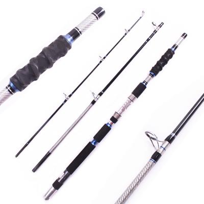 China 3pc 30-50lb SRF JGR045 7'6 Nano 3sec 30-50lb American Fishing Rod Carbon Nano Building Jump Rod for sale