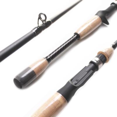 China Carbon BAR022 7' Nano Rod Carbon Nano Base Mount 1section Bass Fishing Rod for sale