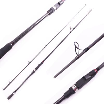 China Carbon SPR034 2.40mt up to 65g Rock Spinning Action Fishing Rod Quick Sensitive Tip Carbon for sale