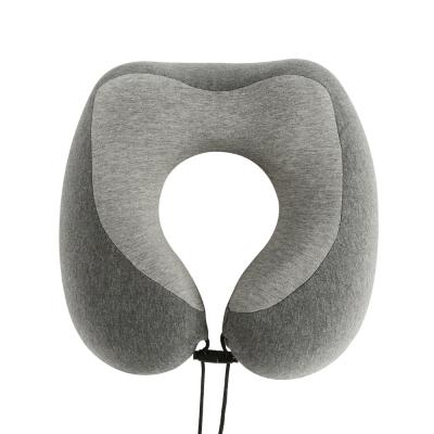 China Comfortable Anti-Apnea U Shape Airplane Car Neck Headrest Memory Foam Travel Neck Pillow for sale