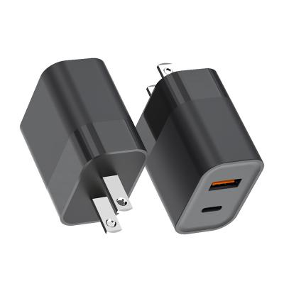 China Mobile phone for Google GaN palladium 30W USB C wall charger dual port fast charger for macbook/ipad wireless gan charger for sale