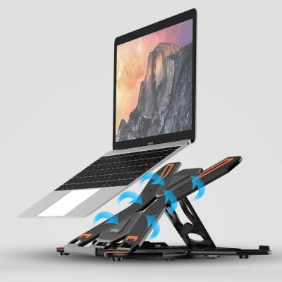 China The cheapest notebook stand ice coorel flexible laptop stand, 360 degree rotating laptop stand for sale