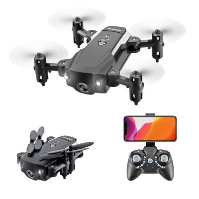 China Remote Control Airplane Toy KK8 Mode Mini Folding Drone 4k Quadrocopter Headless Aerial Fixed Altitude Long Resistance for sale