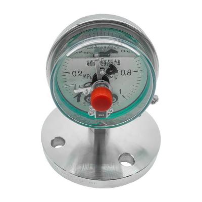 China Stainless Steel Shockproof Manometer Pressure Test Pressure Gauge Magnetic Electric Pressure Transmitter for sale