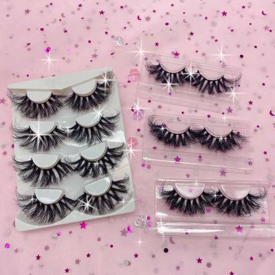 China New Fashion Good Quality 100% Luxury 3D 20mm 27mm Real Mink Fur Lashes Wholesale Natural False Mink Eyelashes for sale