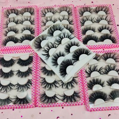 China Mink 2020 25mm Handmade Bulk Mink Lashes New Seller Pill Case 25mm Dramatic Lashes Good Quality Mink Lashes for sale