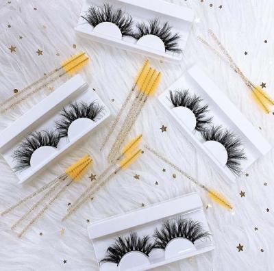 China Luxury Beauty Mink Lashes Bulk Long 3d Mink Eyelashes Wholesale Free Sample Vendor Good Quality 25mm Mink Eyelash for sale