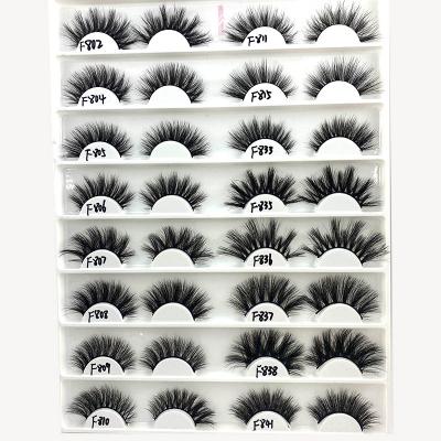 China Cute Faux mink eyelash custom 25mm private label 3d mink lashes3d wholesaler suitcase eyelash packaging box for sale