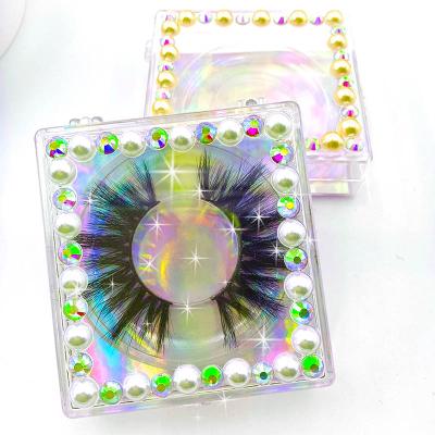 China Wholesale Mink Eyelashes Packaging Box Custom Faux Mink Eyelash Eyelash Packaging Private Label 3d Eyelash Packaging for sale