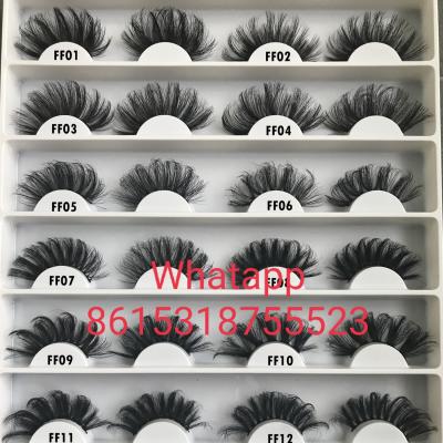 China 2021wholesale mink eyelash 2021wholesale box best custom mink eyelash natural false silk eyelashes for sale