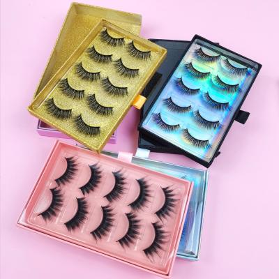 China 2021custom 25mm 3d mink eyelash packaging box wholesale for sale