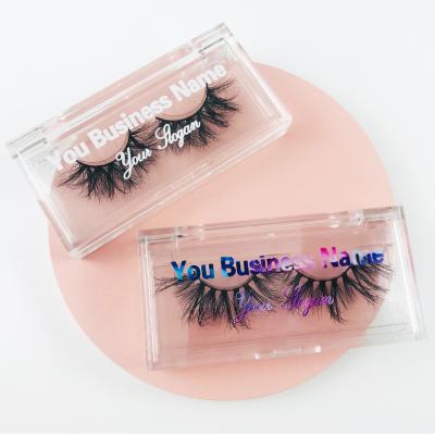 China price logo 5D Mink Eyelashes Fur Accept Customized brand 3D Mink Lashes Private Label Cheap 2021Own mink eyelash 25mm for sale