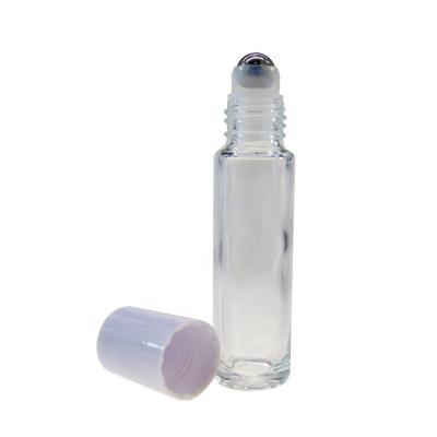 China Personal Care Clear 10Ml Envases Para Deodorante Roll On Glass Spray Rollball Essential Oil for sale