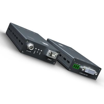 China DVI 2km Extra Optical Fiber Support HDMI1.4, DVI1.0, EDID and HDCP S-MFO-DVI-2KT/R for sale