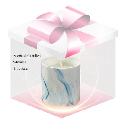 China Custom Birthday Private Label Soy Wax Scented Holiday Gifts Candles Candles Luxury Scented Aromatic Candles for sale