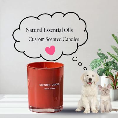 China Birthdays 2023 New Arrivals Candles Suppliers Shaped Custom Logo Aroma Packaging Boxes Romantic Soybean Wax Men's Tealight Scented Candles for sale