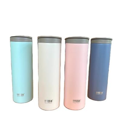 China WITH LID 500ml Double Wall 304 Stainless Steel Travel Coffee Mug Vacuum Insulated Reusable Tumbler with Handle for sale