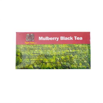 China Organic Tea High Quality Safety Black Tea Mulberry Leaf Tea Bags For Diabetes Control for sale