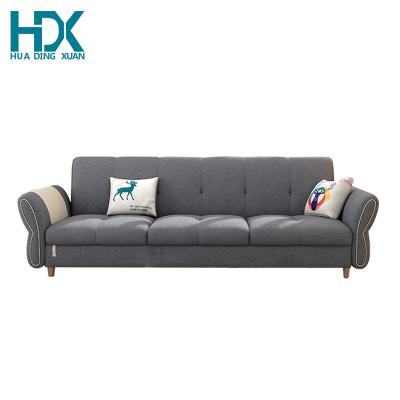 China (Other)HDX Adjustable modern home living room furniture 3 seater sofas fabric sofa for sale