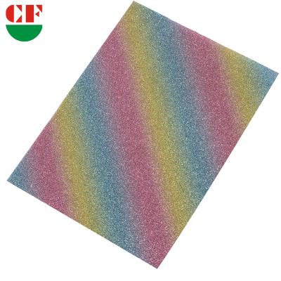 China China PVC Rainbow Waterproof Iridescent Film Self Adhesive Glitter For Handbags for sale