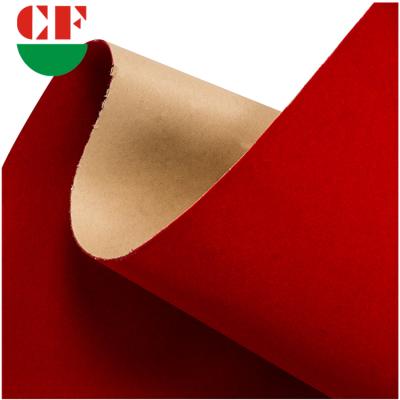 China Anti-Static Velvet With Adhesive Shelf Roll Low Wholesale Price 0.5mm-0.7mm Customized for sale