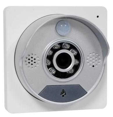 China 720P / VGA POE WirelessVideo Doorbell IP Camera White Color 70 Degree for sale